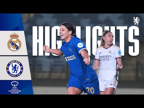 Real Madrid Women 2-2 Chelsea Women | HIGHLIGHTS & MATCH REACTION | UWCL 2023/24