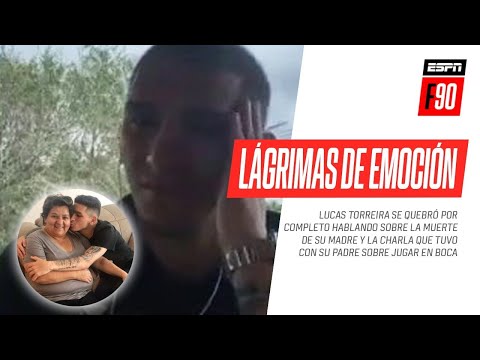 HASTA LAS LÁGRIMAS: #Torreira se emocionó recordando a su madre y la charla sobre #Boca con su padre