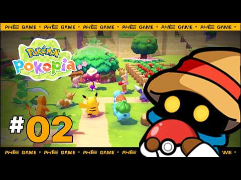 🔴POKÉMON POKOPIA #2 | Giải cứu Onix, khôi phục Pokemon Center