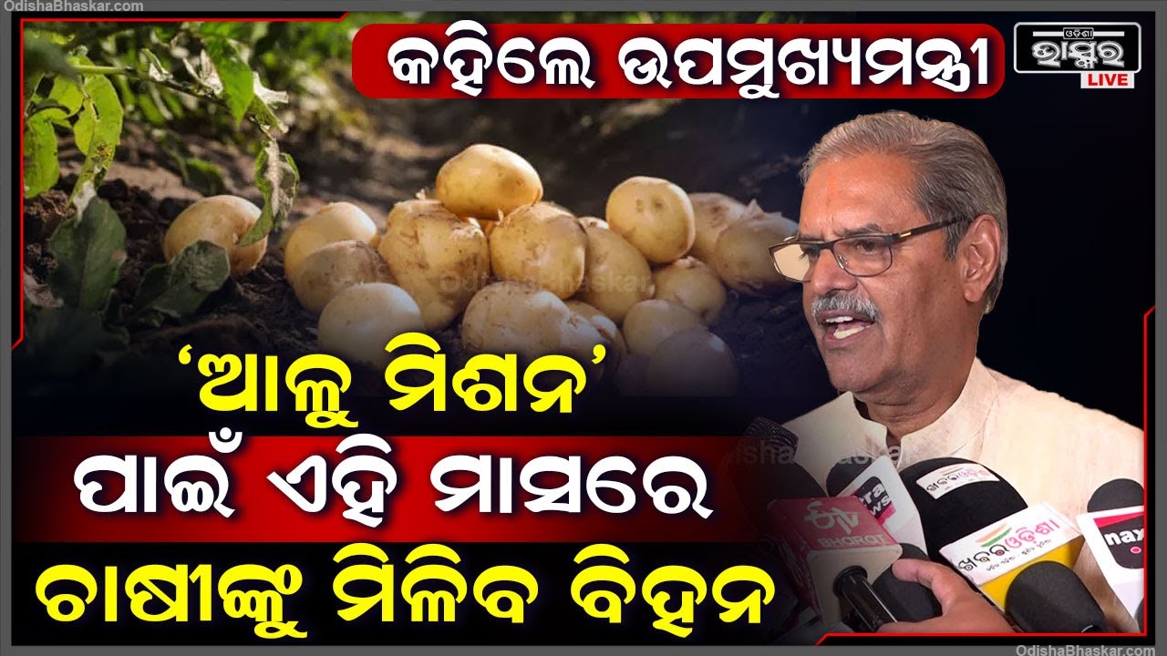 'ଆଳୁ ମିଶନ' ପାଇଁ ଏହି ମାସରେ ଚାଷୀଙ୍କୁ ମିଳିବ ବିହନ, ଏନେଇ ସୂଚନା ଦେଲେ ଉପମୁଖ୍ୟମନ୍ତ୍ରୀ କନକ ବର୍ଦ୍ଧନ ସିଂଦେଓ
