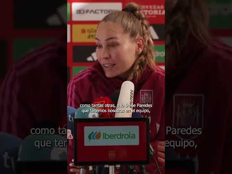 Irene Guerrero admite que la selección ha vivido días duros tras la derrota ante Japón