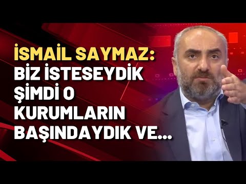 İsmail Saymaz yandaş medyaya seslendi: Sizin tamah ettiklerinizi biz reddettik!