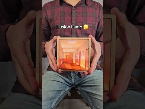 You can't unsee it 😲 #art #painting #lamp #homedecor