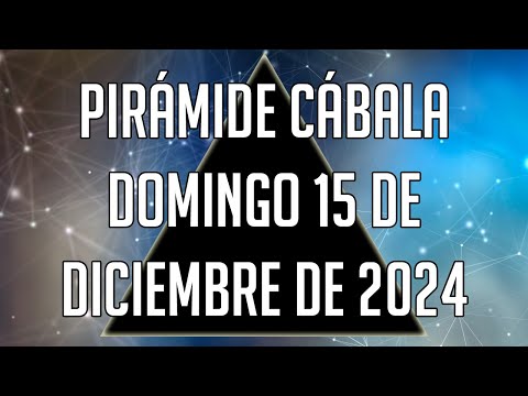 ? Pirámide Cábala para el Domingo 15 de Diciembre de 2024 - Lotería de Panamá