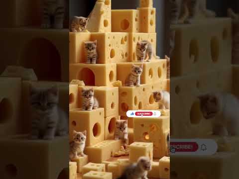 Kitten and cat #funny #cat #cute #disney #meowtv