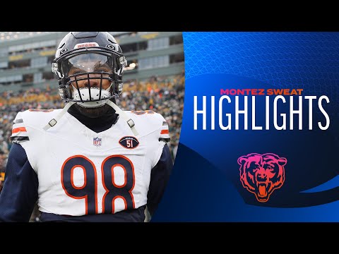 Montez Sweat Top Plays of the 2023 Regular Season | Chicago Bears video clip