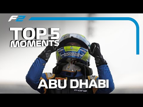 Top 5 Formula 2 Moments | 2019 Abu Dhabi Grand Prix