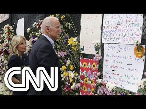 Em visita, Biden promete auxílio a famílias de vítimas do desabamento na Flórida | CNN PRIME TIME