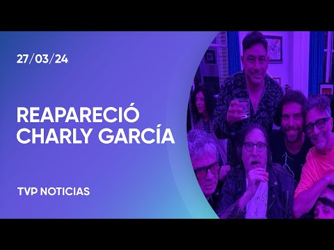 Charly García reapareció junto a Juanse y Fito Páez