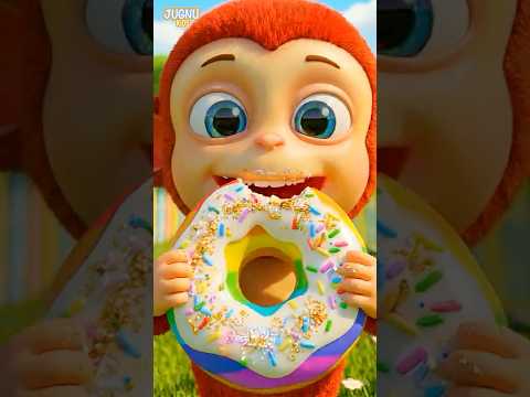 Kids Learn Sharing Is Good Color Donut | Sharing Is Caring | #learning  #shorts #kidssongs
