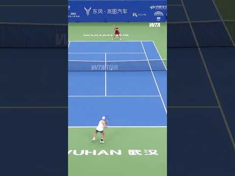 <strong>Making</strong> her mark! 💪Jelena Ostapenko bringing the heat <strong>in</strong> her Wuhan semifinal.#dongfengvoyahwuhanopen