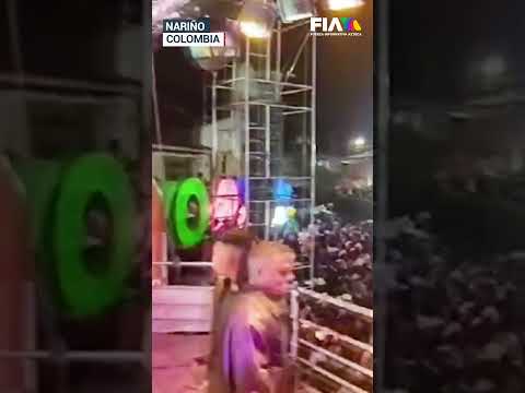 Balacera en concierto de Maelo Ruiz en Colombia