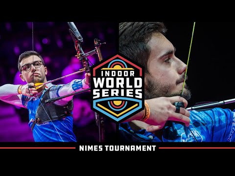 Archery 🏹 Federico Musolesi v Alen Remar – recurve men bronze | 2022 Nimes Tournament