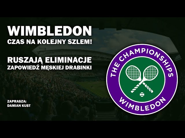 🚨 SUBSKRYBUJ KANAŁ TENIS BY DAWID 📺
👉 Ustaw dzwoneczek 🔔 Pozostaw łapkę w górze 👍 Skomentuj film 💬

Czas na transmisję LIVE, podczas której Damian Kust omawia drabinkę męskich eliminacji Wimbledonu. Mnóstwo przydatnych informacji, typy bukmacherskie, przewidywania, potencjalne pułapki. Krótko mówiąc, must-have dla każdego, kto będzie poświęcał swój czas na zmagania podczas eliminacji do trzeciego turnieju wielkoszlemowego w tym sezonie 😎

Sprawdź nasze social media ⬇️

👉 Twitter Damiana: https://twitter.com/damiankust

👉 Strona: https://www.tenisbydawid.pl
👉 Grupa: https://www.facebook.com/groups/TenisbyDawid
👉 Fanpage: https://www.facebook.com/TenisbyDawid/
👉 Telegram (typy): https://t.me/+NptmJK6CdSUwNDNk
👉 Telegram (newsy): https://t.me/tenisbydawidnews
👉 Twitter: https://twitter.com/TenisbyDawid
👉 Patronite: https://patronite.pl/TenisbyDawid
👉 Discord: https://discord.gg/jUgrG2CSVe
👉 Linktree: https://linktr.ee/tenisbydawid
👉 Postaw nam kawę: https://buycoffee.to/tenisbydawid

Betclic to legalny bukmacher i partner naszego serwisu!

👉 Kod 𝐓𝐁𝐃 uprawnia do odbioru zakładu bez ryzyka do 50 PLN i gry bez podatku! Ponadto możesz za darmo oglądać mecze tenisa na żywo! Kod 𝐓𝐁𝐃 należy wpisać ręcznie w polu "Kod promocyjny z freebetem", wchodząc przez link: https://promo.betclic.pl/affiliate/index_TenisByDawid.html

Hazard może uzależniać. Graj odpowiedzialnie! Kanał przeznaczony jest dla osób, które ukończyły 18 lat. Zakłady bukmacherskie nieodłącznie związane są w ryzykiem. Serwis Tenis by Dawid ma charakter informacyjny, nie nakłania i nie zachęca do uprawiania hazardu.

E-mail kontaktowy: wiktorski17@gmail.com

#Wimbledon #ATP #Tenis #czasnatenis #Londyn #London