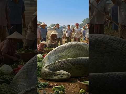 새끼 고양이들이 뱀의 배 속에!?! 마을 사람들의 기적 같은 구조 작전!😱#snakerescue #catrescue #animalrescue #shorts #motherhood