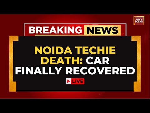 Noida Techie Death LIVE: Car Recovered After 4 Days | CEO Removed, Builder Arrested | LIVE