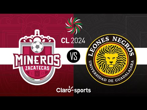 Mineros vs Leones Negros, en vivo | Cuartos de final | Ida | Liga Expansión MX Clausura 2024