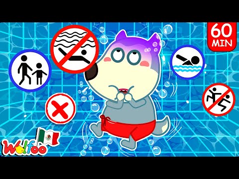 Seguridad en La Piscina  | Dibujos Animados Educativos | Wolfoo en Español