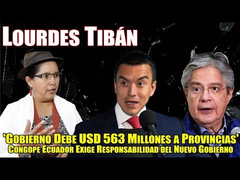 Lourdes Tibán:'Gobierno Debe 563 Millones', Congope Ecuador Exige Responsabilidad del Nuevo Gobierno