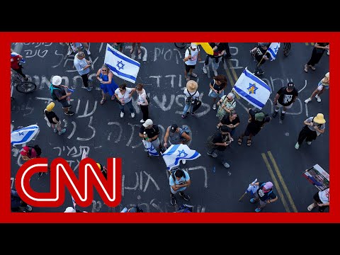 Protesters flood Israel’s streets as pressure builds on Netanyahu to strike deal for hostages