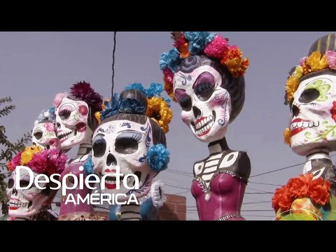 Las tradicionales catrinas de Día de Muertos lucirán en el muelle de Santa Mónica