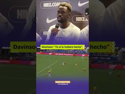 Yo sí lo hubiera hecho: Davinson Sánchez hablando de la final de la Copa América