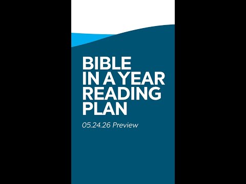 Reading Plan May 24-30