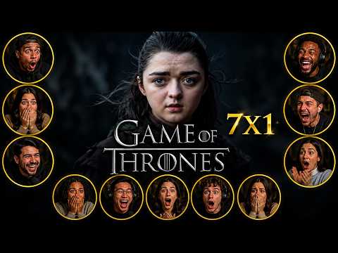 ARYA STARK The North Remembers Reactions! | Game of Thrones 7x1 Dragonstone