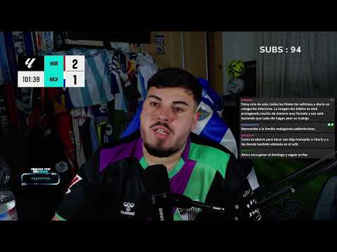 MIRANDÉS - MÁLAGA CF EN DIRECTO | REACCIÓN AL PARTIDO