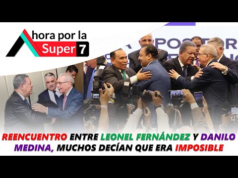 Reencuentro entre Leonel Fernández y Danilo Medina, muchos decían que era imposible
