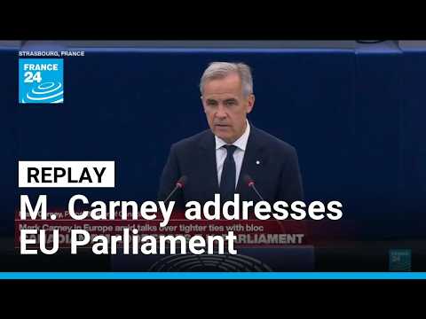 回放：加拿大总理马克·卡尼在欧洲议会发表演讲