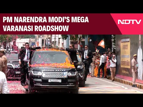 PM Modi Varanasi Visit | PM's Mega Roadshow In Varanasi, Will Host Mauritius PM Ramgoolam