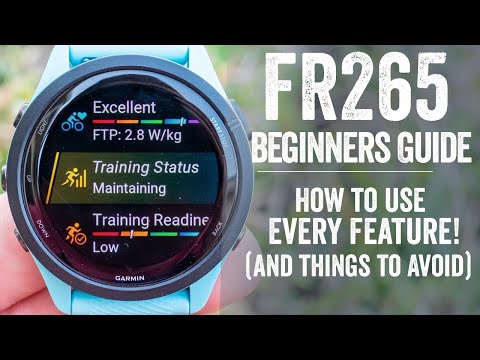 Garmin Forerunner 265/265S: The Complete Beginners Guide