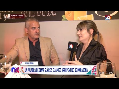 Algo Contigo - Siento vergüenza y pena: Omar Suárez, el amigo arrepentido de Maradona