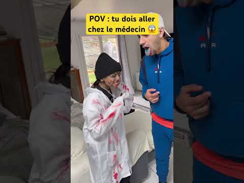 Quand tu dois aller chez le médecin 😱 #humour #humoristefrancais #24heures #humor #foot ￼