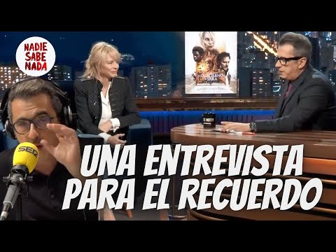 El día que Belén Rueda se la lio muchísimo a Buenafuente en plena entrevista