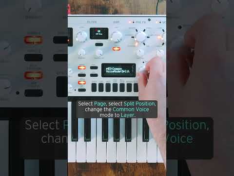 How to quickly layer patches on the KORG KingKORG NEO
