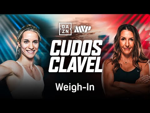 SOL CUDOS VS. KIM CLAVEL WEIGH IN LIVESTREAM