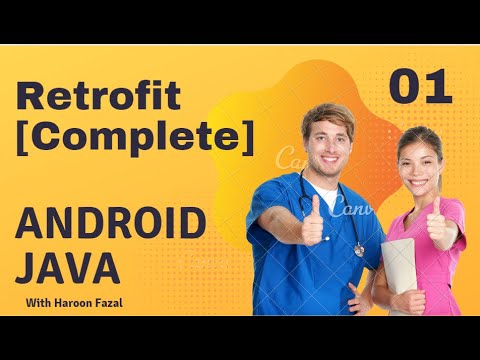 Web Services using Retrofit [Complete Tutorial] Java Android Studio PART-1