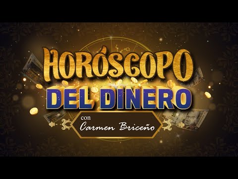 HORÓSCOPO DEL DINERO del 24 al 30 de octubre | PREDICCIONES con Carmen Briceño | #horóscopodeldinero