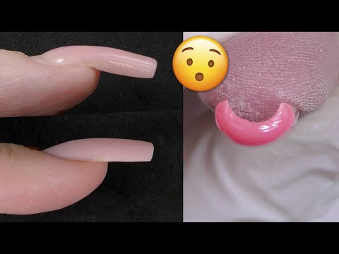 Fixing Curved Nail | Gel Nails Fill