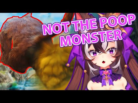 WHO LET RIMA FIGHT THE TOILET BOSS IN MONSTER HUNTER WILD??