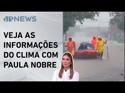 Litoral de São Paulo sofre com chuvas nesta semana | Previsão do Tempo