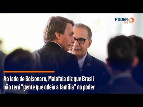Ao lado de Bolsonaro, Malafaia diz que Brasil na?o tera? “gente que odeia a fami?lia” no poder
