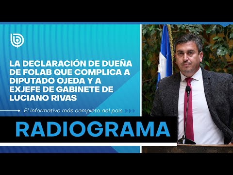 Declaración de dueña de Folab que complica a diputado Ojeda y a exjefe de gabinete de Luciano Rivas