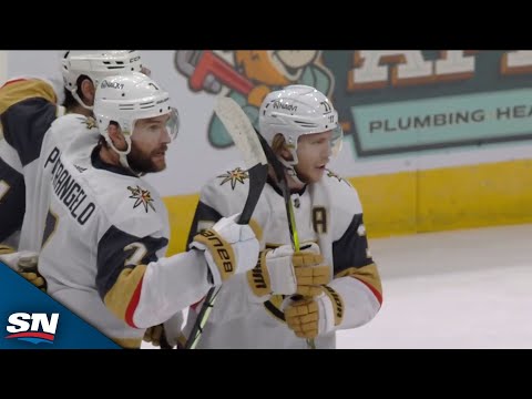 Mason Morelli And William Karlsson Score Just 42 Seconds Apart To Help Golden Knights Tie The Game