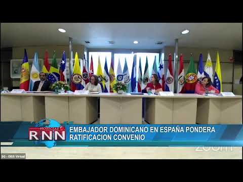 Embajador dominicano en España pondera ratificación convenio