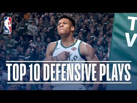 Giannis Antetokounmpo?s Top 10 Defensive Plays of the Regular Season