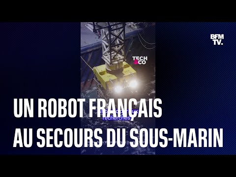 Le Victor 6000, ce robot français qui va participer aux recherches du sous-marin disparu