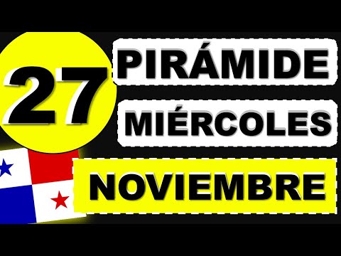 Pirámide de la Lotería de Panamá para Miercoles 27 Noviembre 2024 Decenas Suerte Sorteo Miercolito